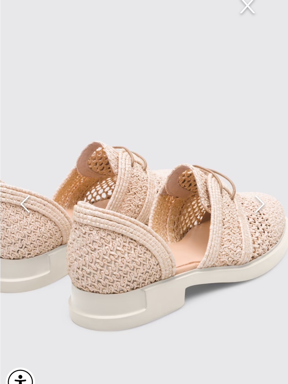 NEW Camper Raffia Iman Tan Shoes Size 41 - Picture 6 of 12